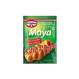 Dr. Oetker Toz Maya Intense Kuru Hamur Mayası 5 Li  30 Adet