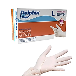 Muayene Eldiveni Pudrasız  L Beden 100 Adet